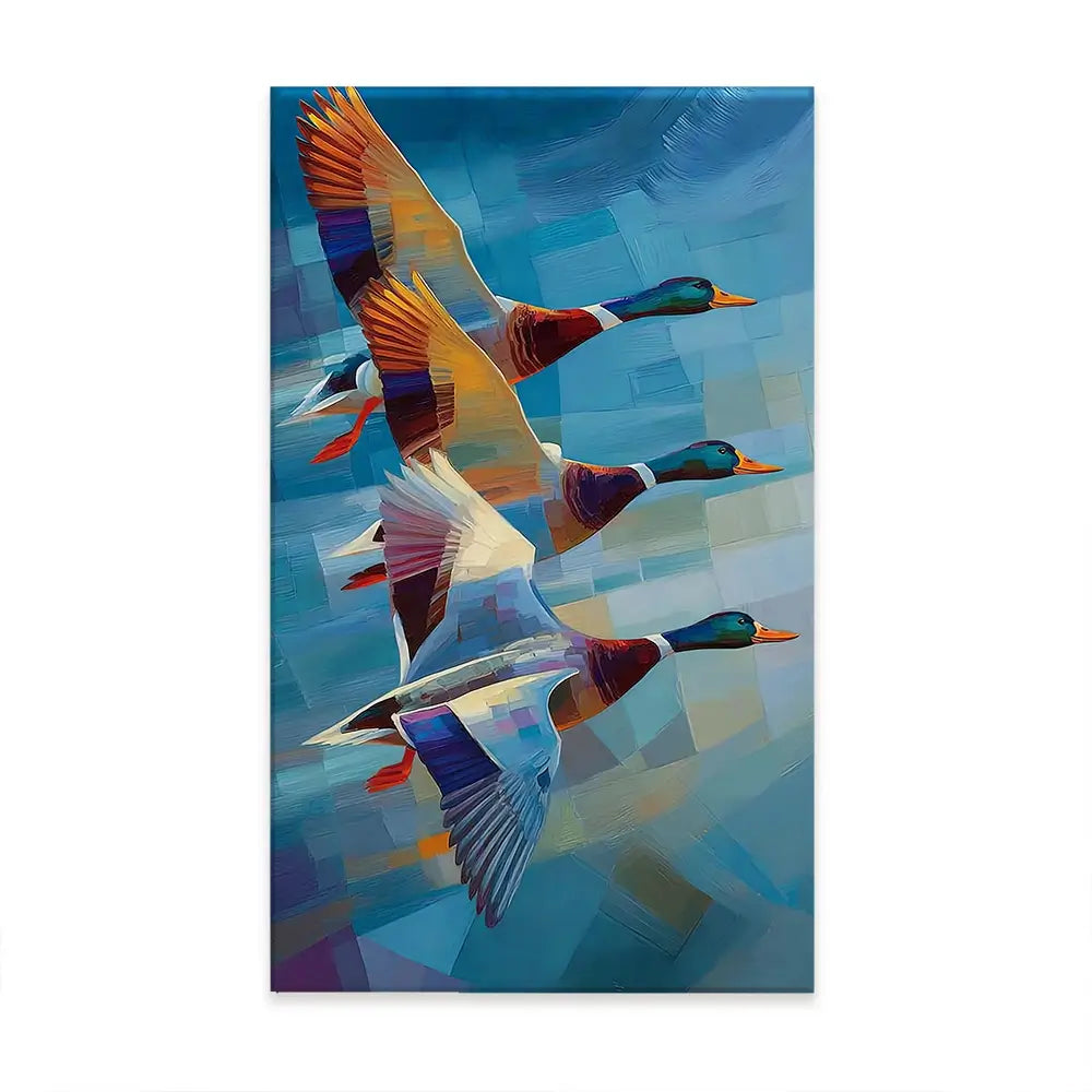 Contemporary Ducks Oversized Canvas Print Contemporary Ducks Oversized Canvas Print wall art product David Alexander Elder