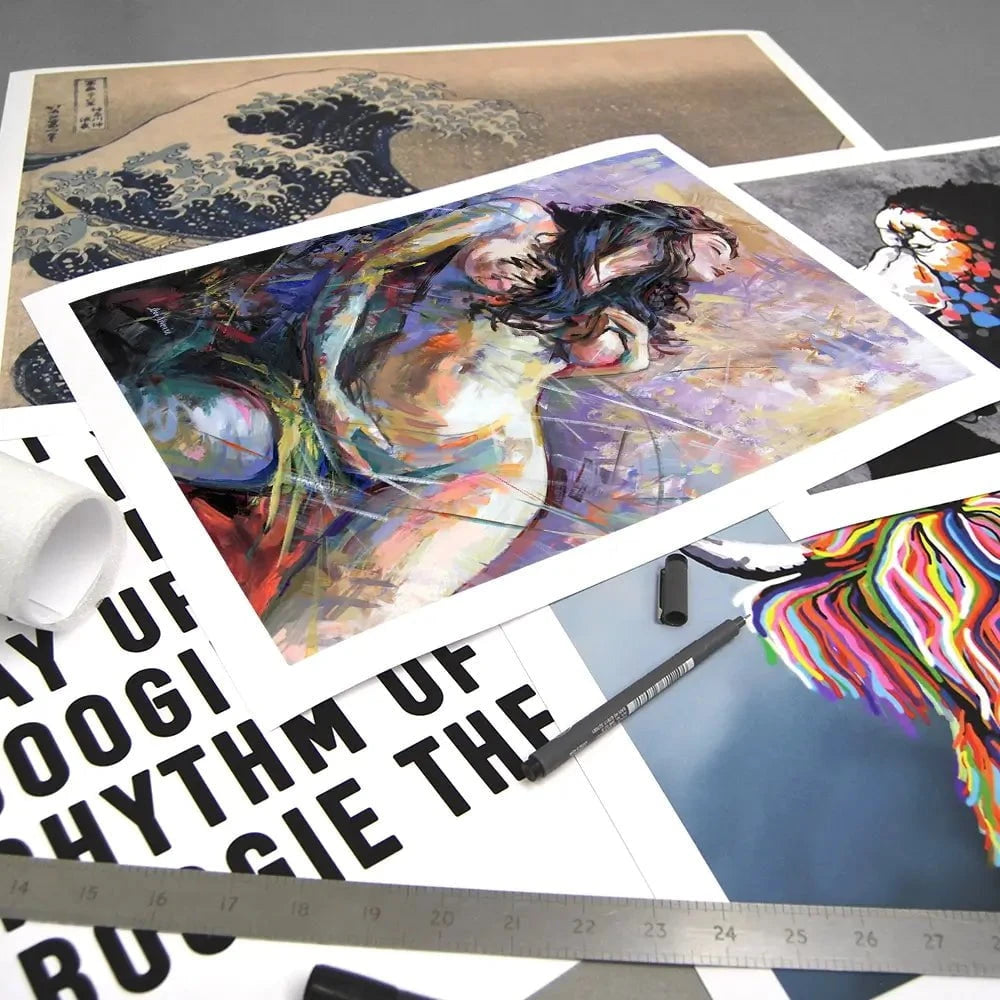 Contemporary Nude Woman Art Print Contemporary Nude Woman Art Print wall art product Leon Devenice