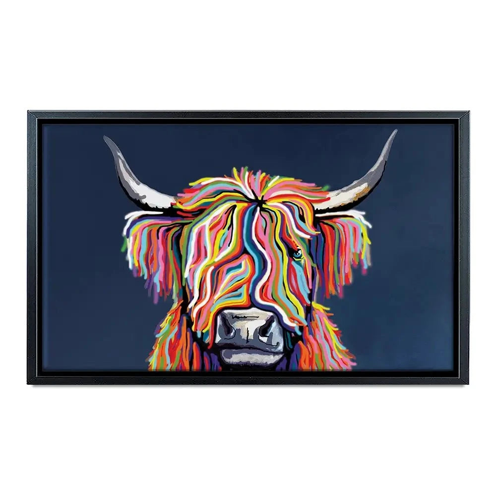 Coo In Navy Blue Canvas Print Coo In Navy Blue Canvas Print | Coo in Navy Blue Artwork | Coo Artwork wall art product Independent