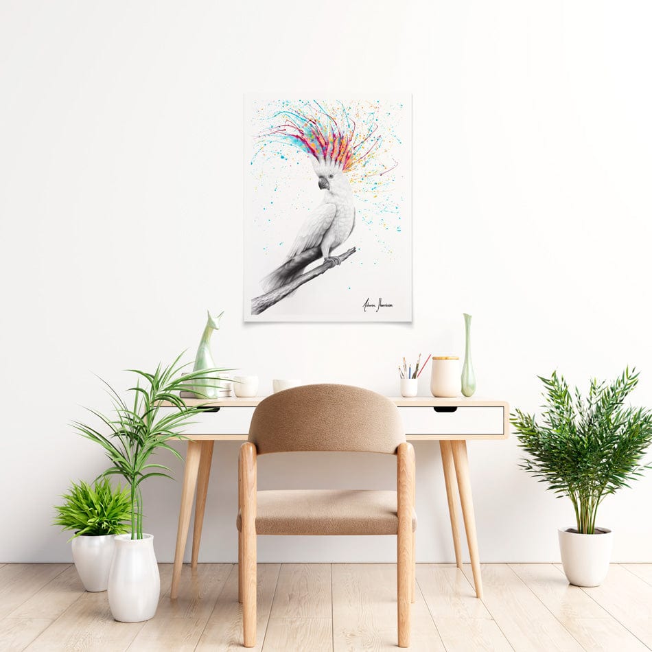 Cool Cockatoo Art Print wall art product Ashvin Harrison