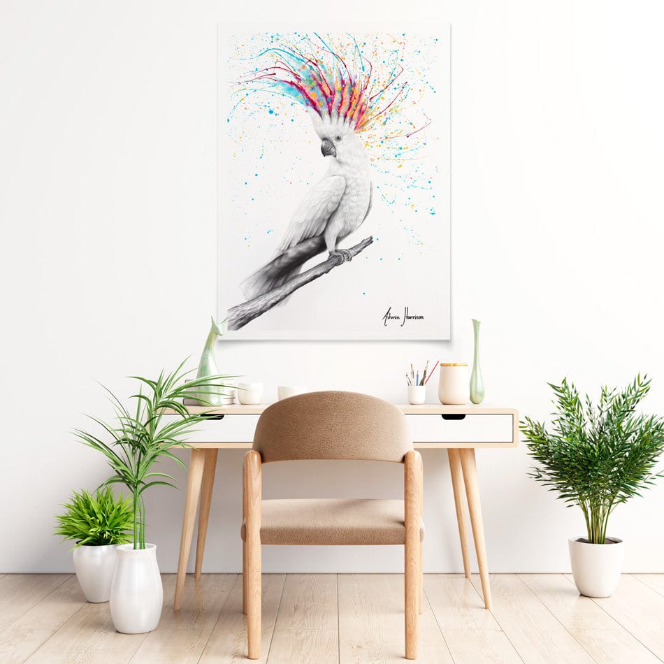 Cool Cockatoo Art Print wall art product Ashvin Harrison