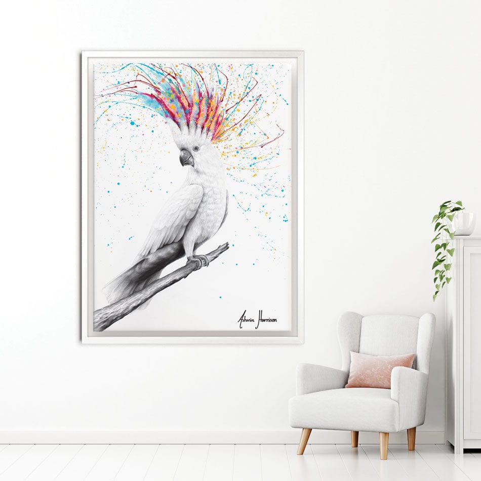 Cool Cocktaoo Canvas Print wall art product Ashvin Harrison