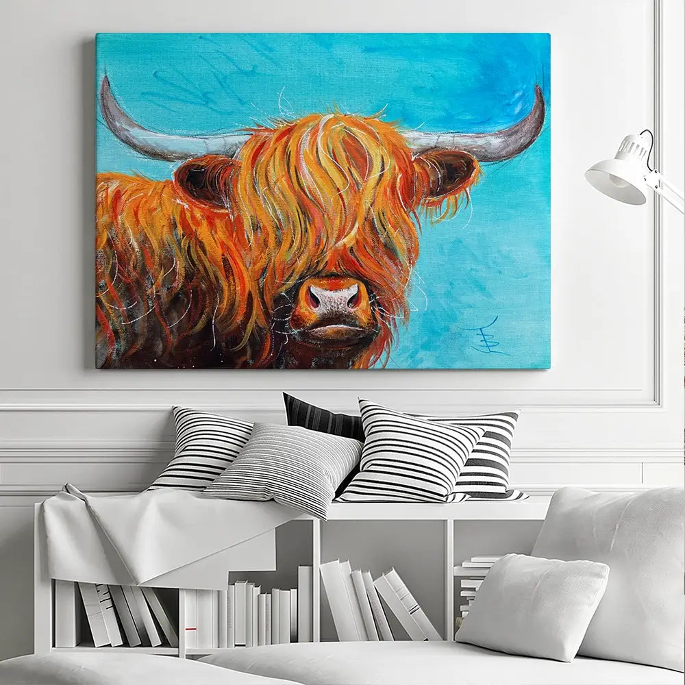 Cool Coo Canvas Print Cool Coo Canvas Print wall art product Jane Brookshaw
