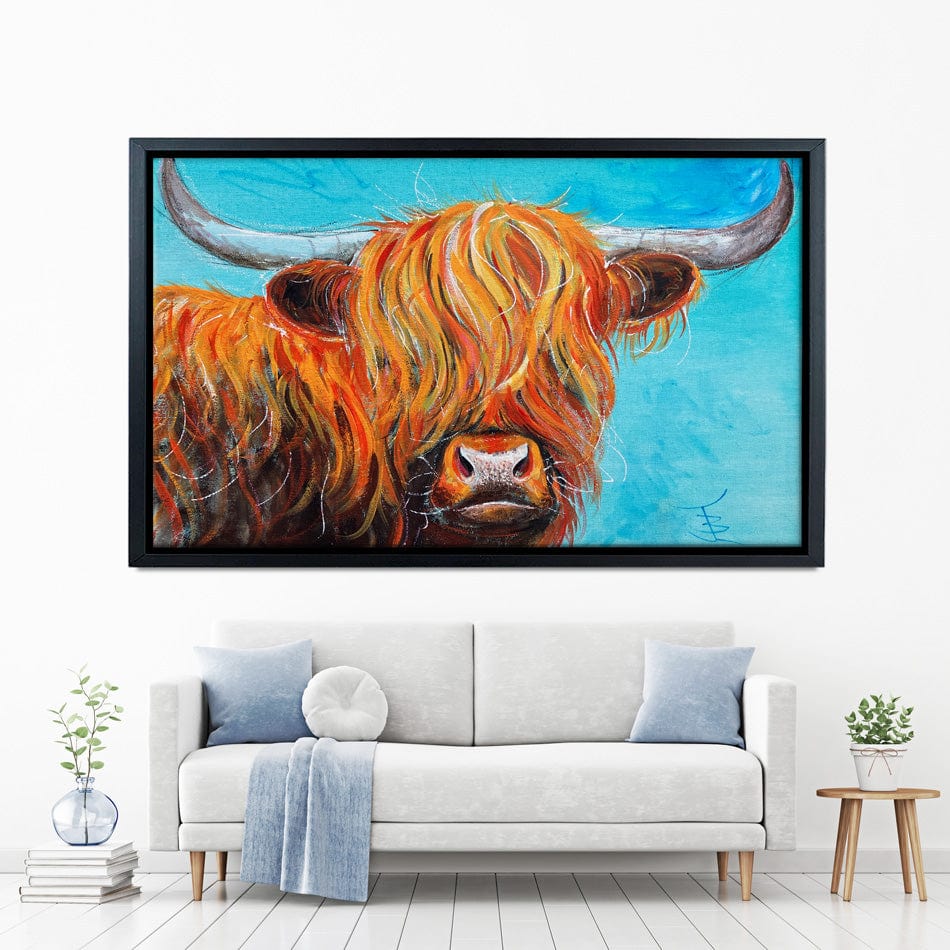 Cool Coo Canvas Print wall art product Jane Brookshaw