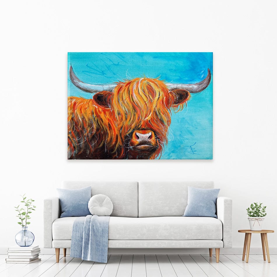 Cool Coo Canvas Print wall art product Jane Brookshaw
