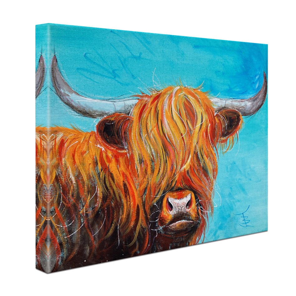 Cool Coo Canvas Print wall art product Jane Brookshaw
