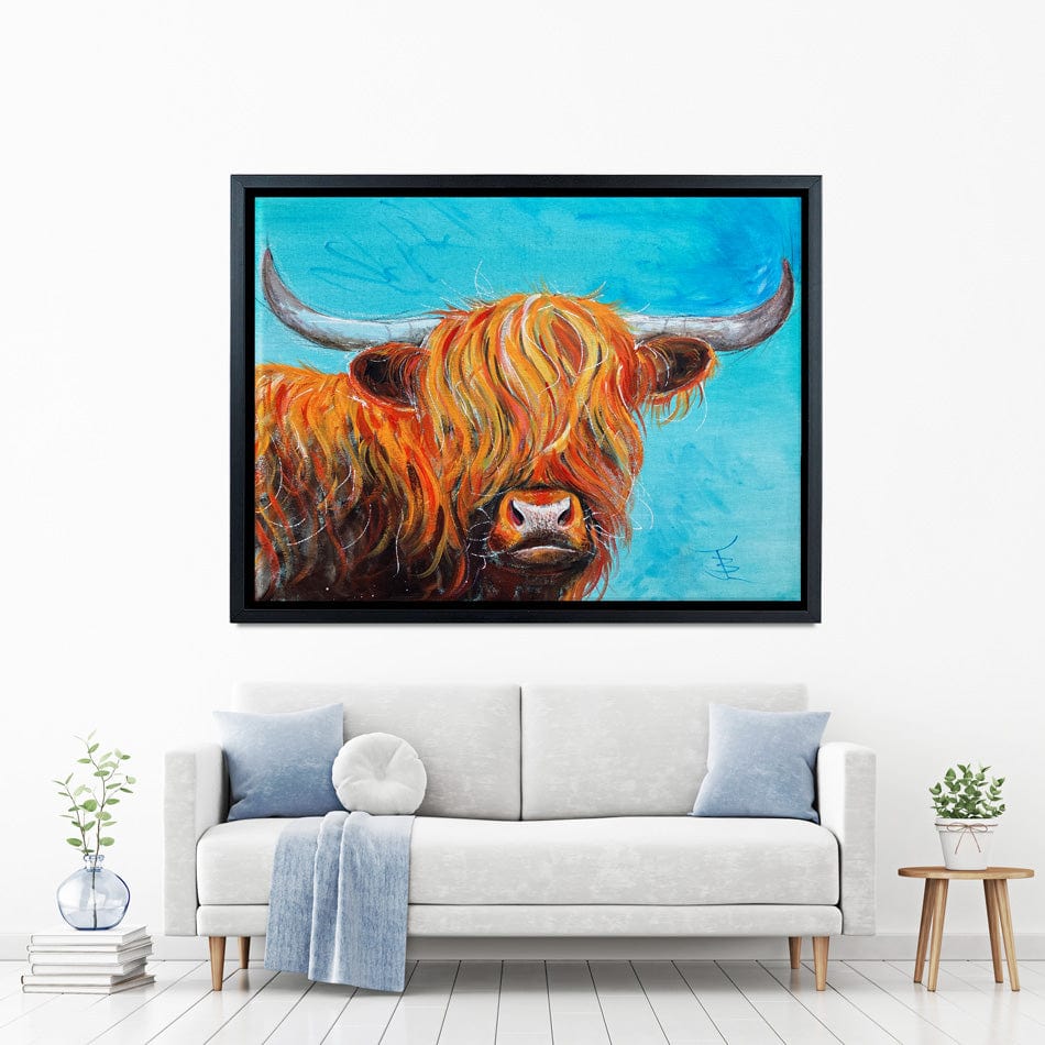 Cool Coo Canvas Print wall art product Jane Brookshaw
