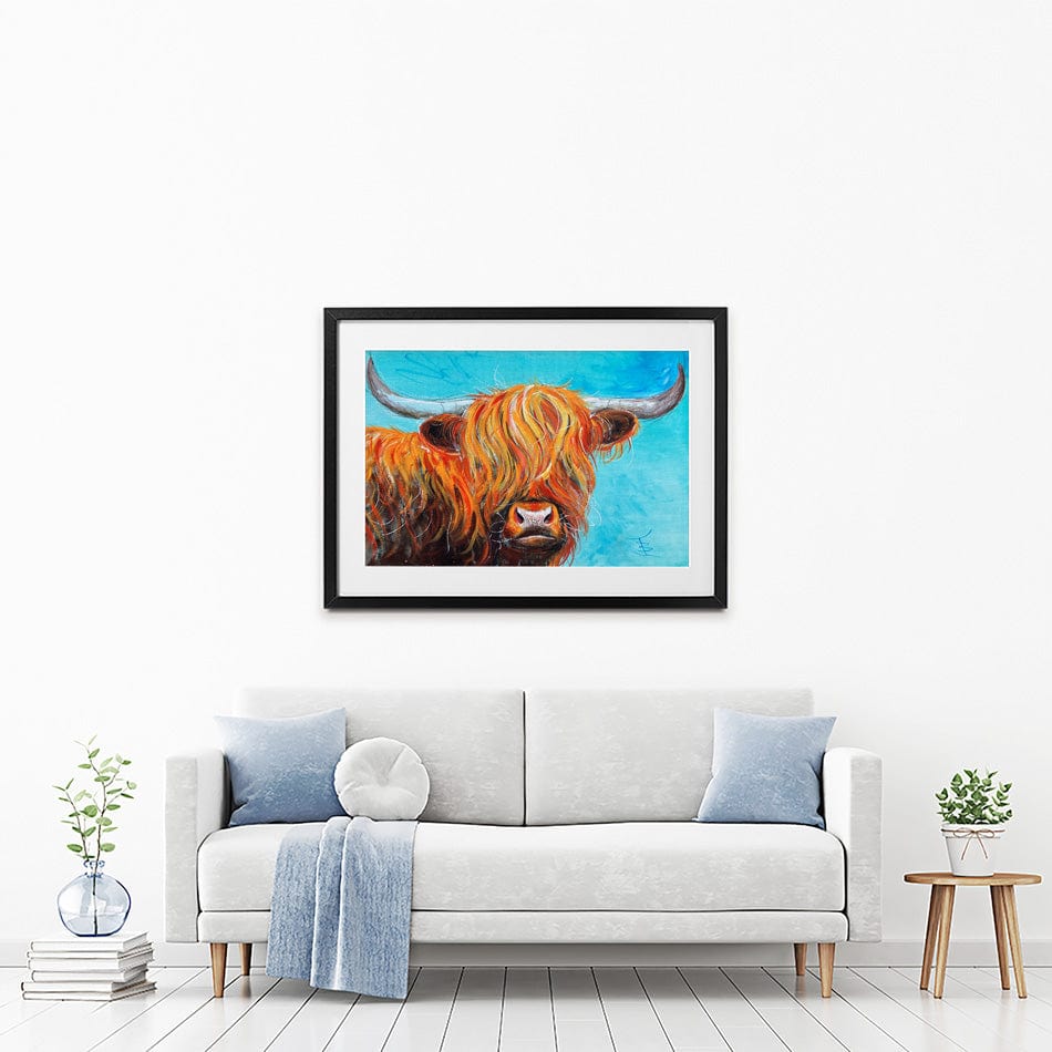 Cool Coo Framed Art Print wall art product Jane Brookshaw