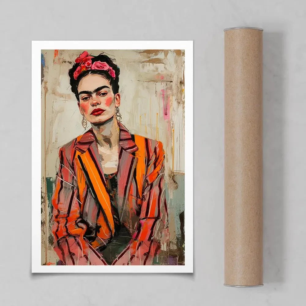 Cool Frida Art Print Cool Frida Art Print wall art product Treechild