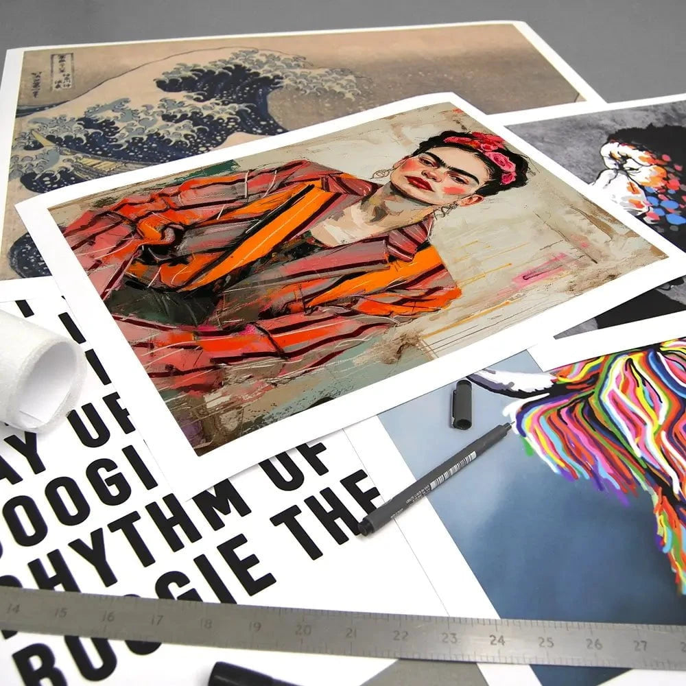 Cool Frida Art Print Cool Frida Art Print wall art product Treechild