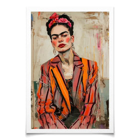 Cool Frida Art Print Cool Frida Art Print wall art product Treechild