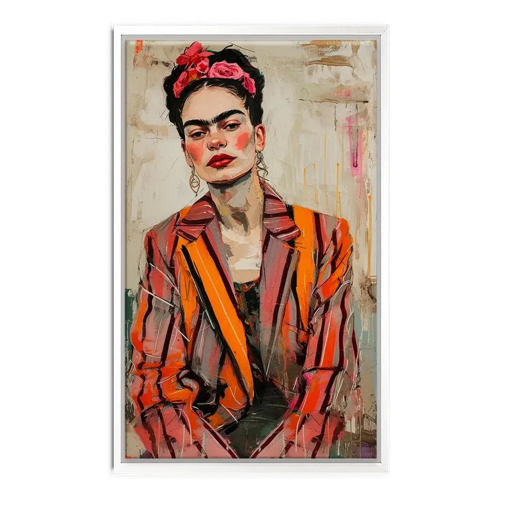 Cool Frida Canvas Print Cool Frida Canvas Print wall art product Treechild