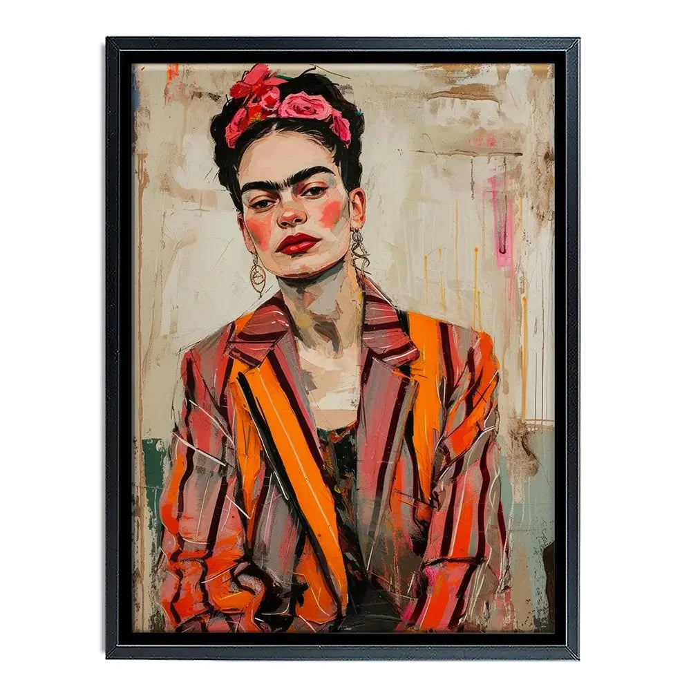 Cool Frida Canvas Print Cool Frida Canvas Print wall art product Treechild