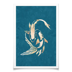 Cool Koi Art Print Cool Koi Art Print wall art product Sarah Manovski