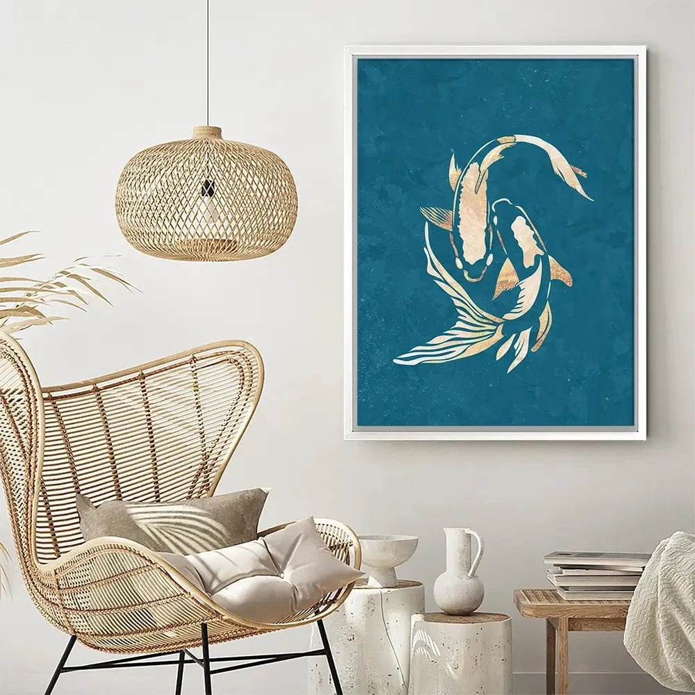 Cool Koi Canvas Print Cool Koi Canvas Print wall art product Sarah Manovski