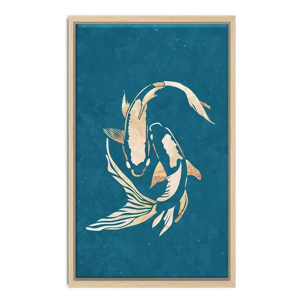 Cool Koi Canvas Print Cool Koi Canvas Print wall art product Sarah Manovski