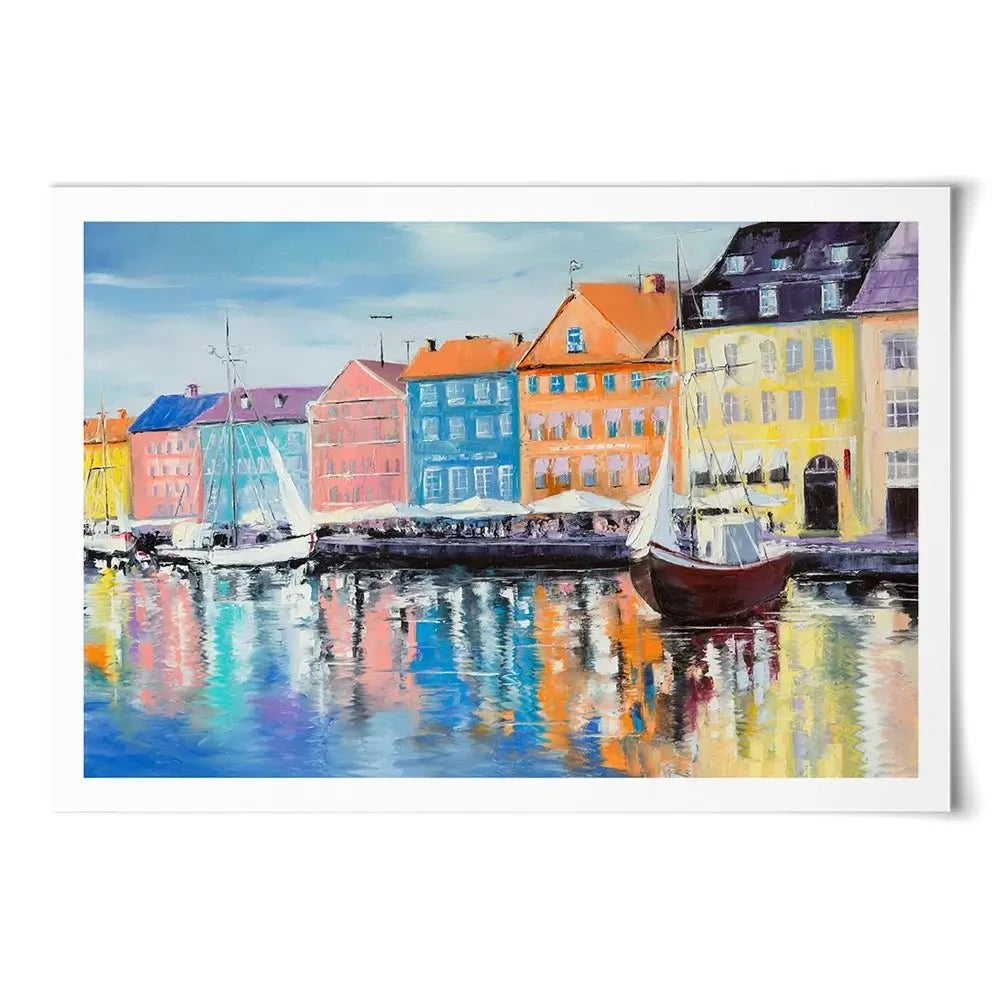 Copenhagen Art Print Copenhagen Art Print wall art product Lana Tikhonova / Shutterstock