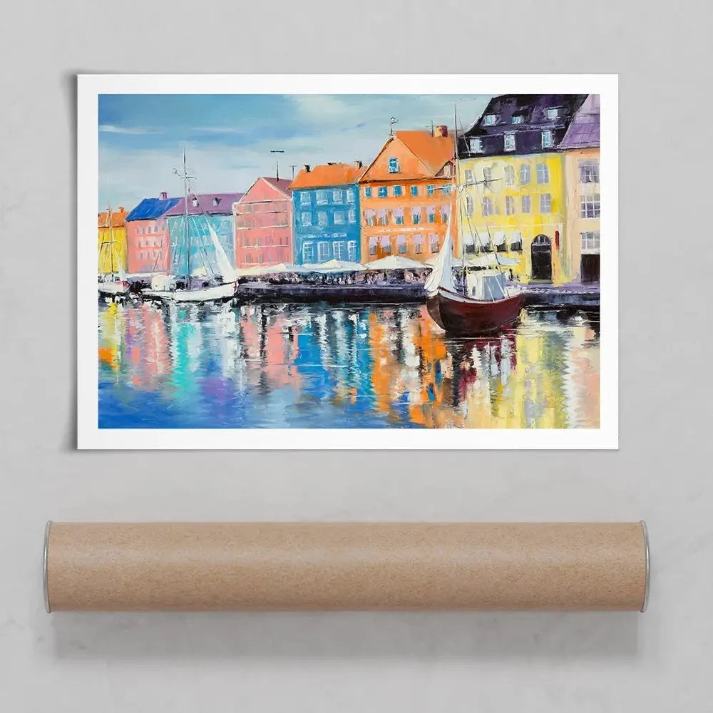 Copenhagen Art Print Copenhagen Art Print wall art product Lana Tikhonova / Shutterstock