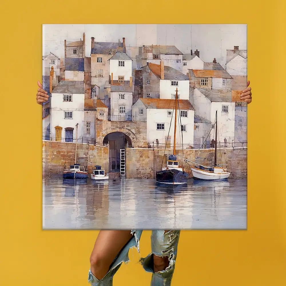 Copper Cornwall Oversized Canvas Print Copper Cornwall Oversized Canvas Print wall art product Art Print Shop