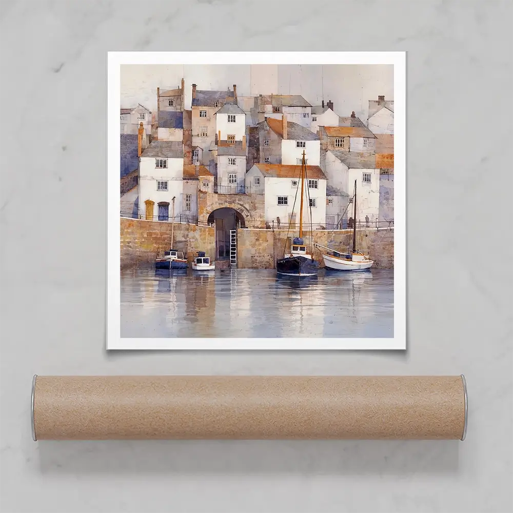 Copper Cornwall Square Art Print Copper Cornwall Square Art Print wall art product David Alexander Elder