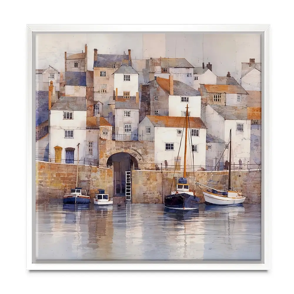 Copper Cornwall Square Canvas Print Copper Cornwall Square Canvas Print wall art product David Alexander Elder
