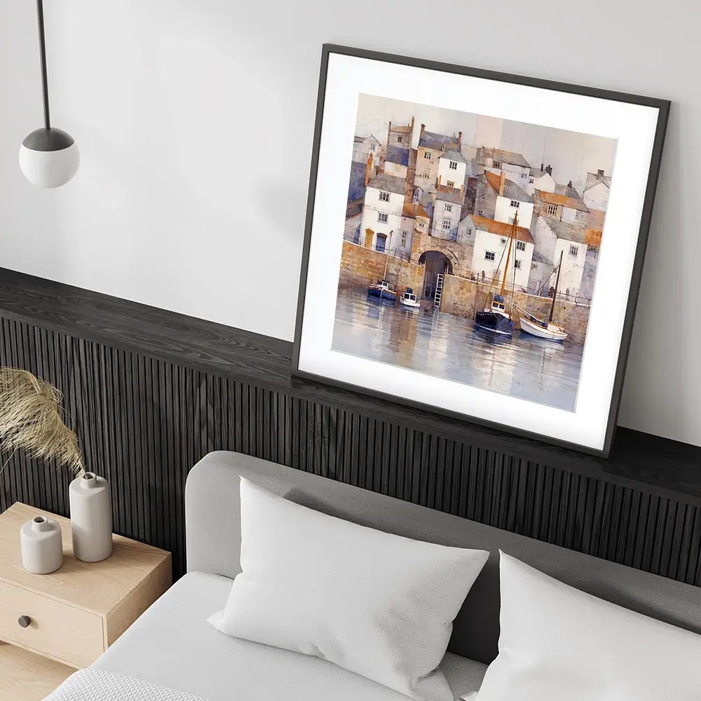 Copper Cornwall Square Framed Art Print Copper Cornwall Square Framed Art Print wall art product David Alexander Elder