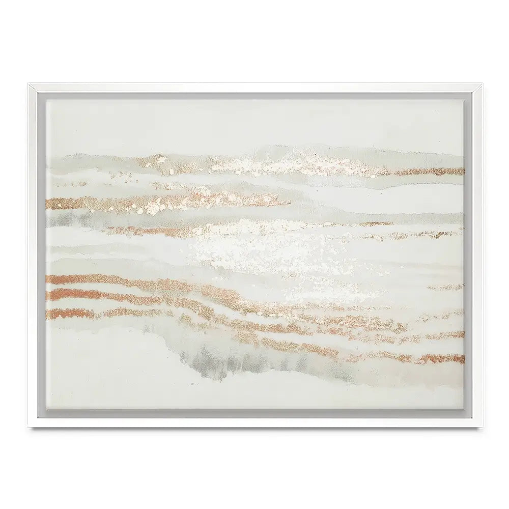 Copper Stripe Field Canvas Print Copper Stripe Field Canvas Print wall art product Chromatic Storm Studio
