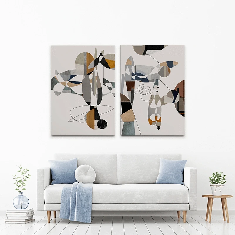 Copycat Duo Canvas Print Copycat Duo Canvas Print wall art product Roberto Moro
