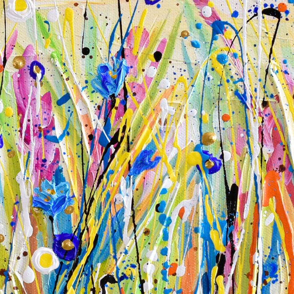 Cornflower Canvas Print wall art product Olga Tkachyk