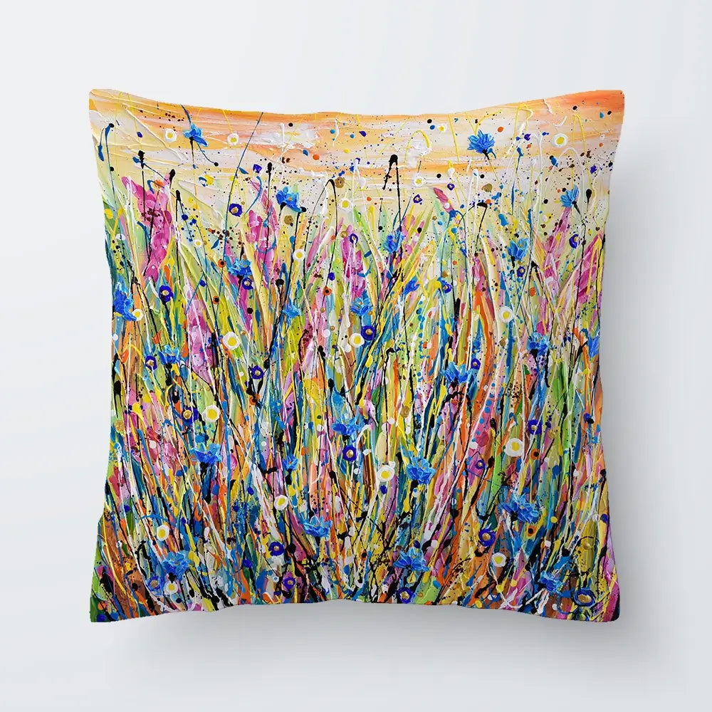 Cornflower Cushion Cornflower Cushion wall art product Olga Tkachyk