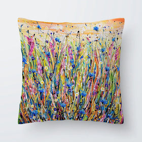Cornflower Cushion Cornflower Cushion wall art product Olga Tkachyk