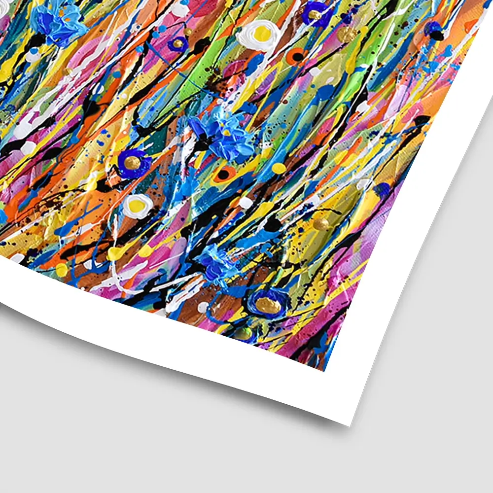 Cornflower Square Art Print Cornflower Square Art Print wall art product Art Print Shop
