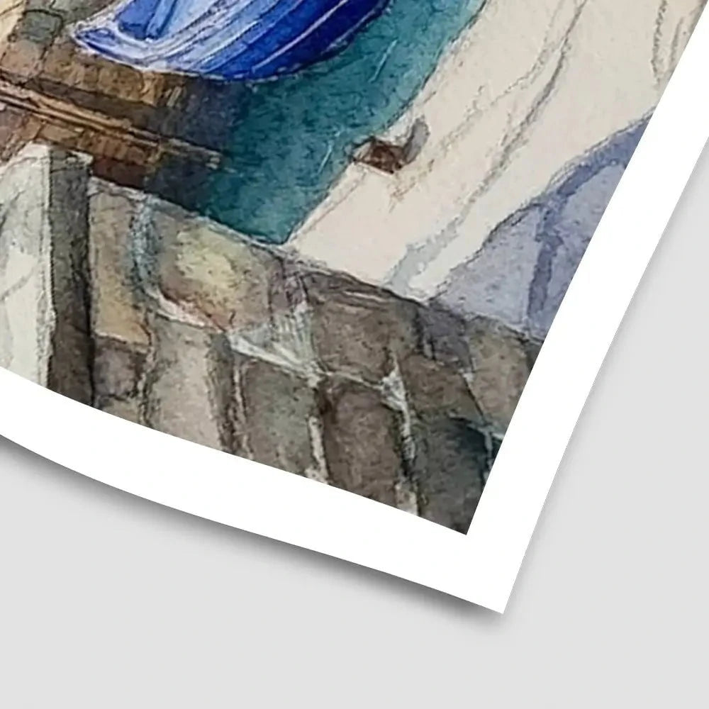 Cornish Quayside Art Print Cornish Quayside Art Print wall art product David Alexander Elder