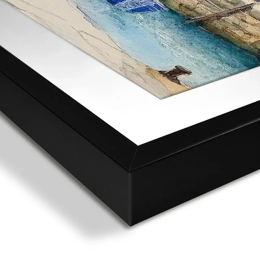 Cornish Quayside Framed Art Print Cornish Quayside Framed Art Print wall art product David Alexander Elder