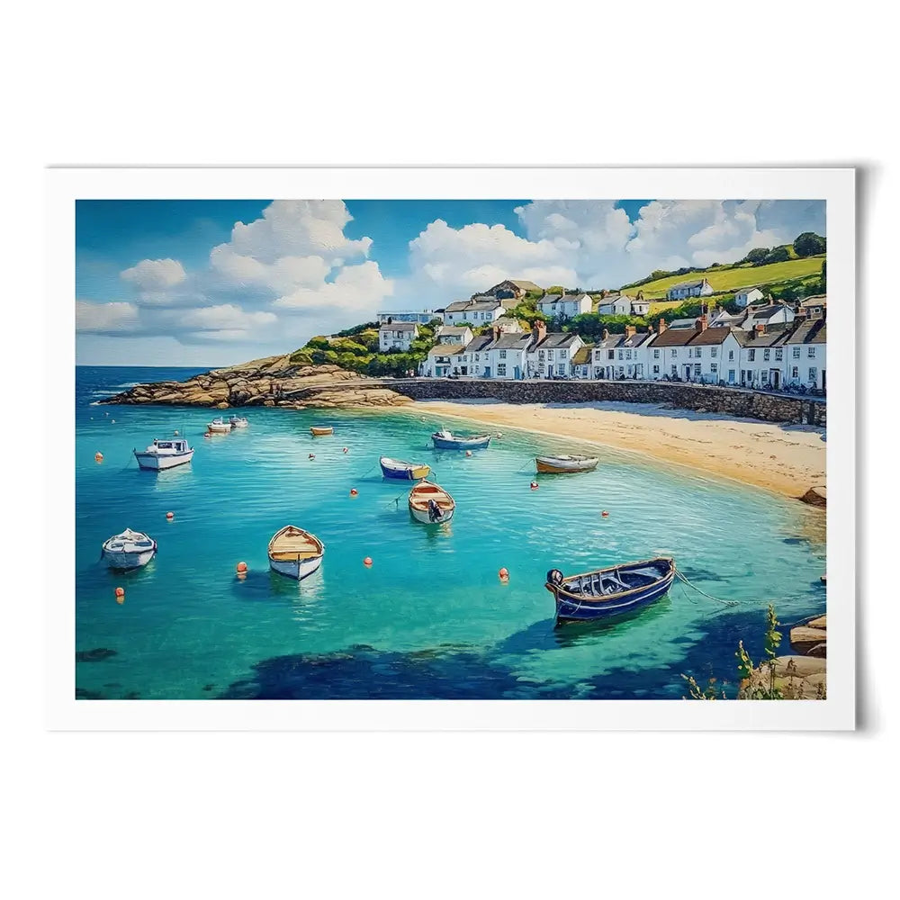 Cornwall Coast Art Print Cornwall Coast Art Print wall art product David Alexander Elder