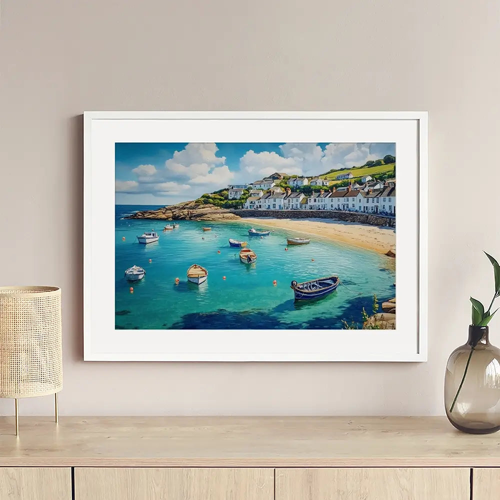 Cornwall Coast Framed Art Print Cornwall Coast Framed Art Print wall art product David Alexander Elder