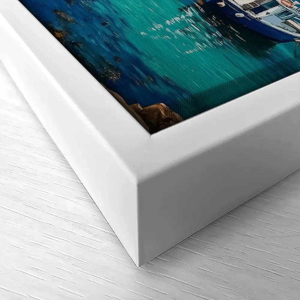 Cornwall Coastal Village Canvas Print Cornwall Coastal Village Canvas Print wall art product David Alexander Elder