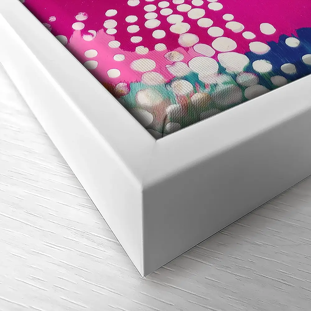 Cosmic Bloom Canvas Print Cosmic Bloom Canvas Print wall art product Chromatic Storm Studio