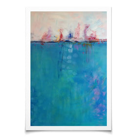 Cote D'Azure Art Print Cote D'Azure Art Print wall art product Jane Brookshaw
