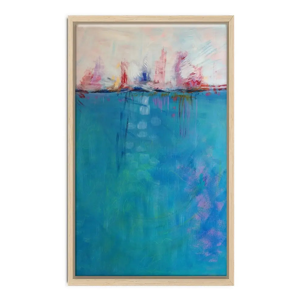 Cote D'Azure Canvas Print Cote D'Azure Canvas Print wall art product Jane Brookshaw