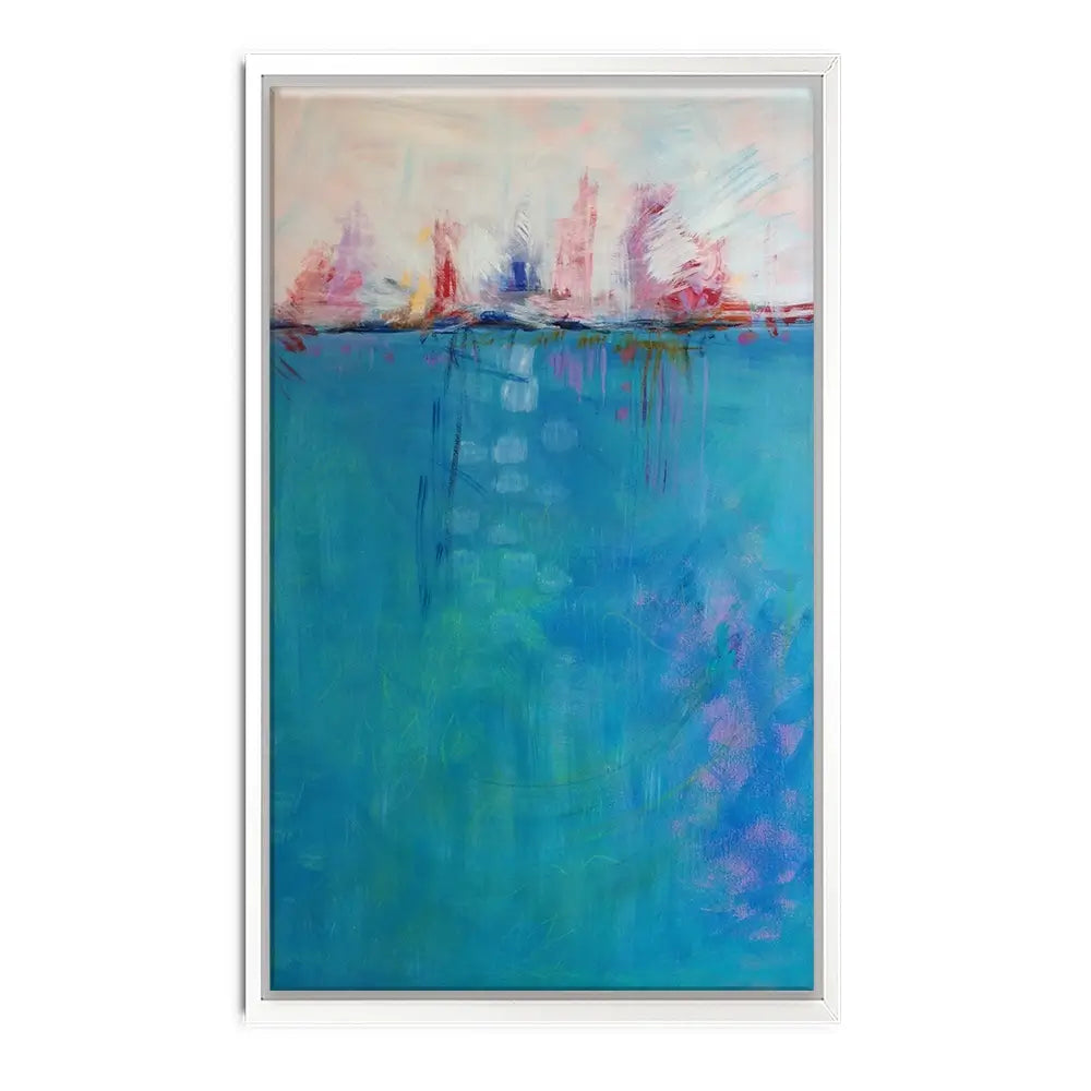 Cote D'Azure Canvas Print Cote D'Azure Canvas Print wall art product Jane Brookshaw