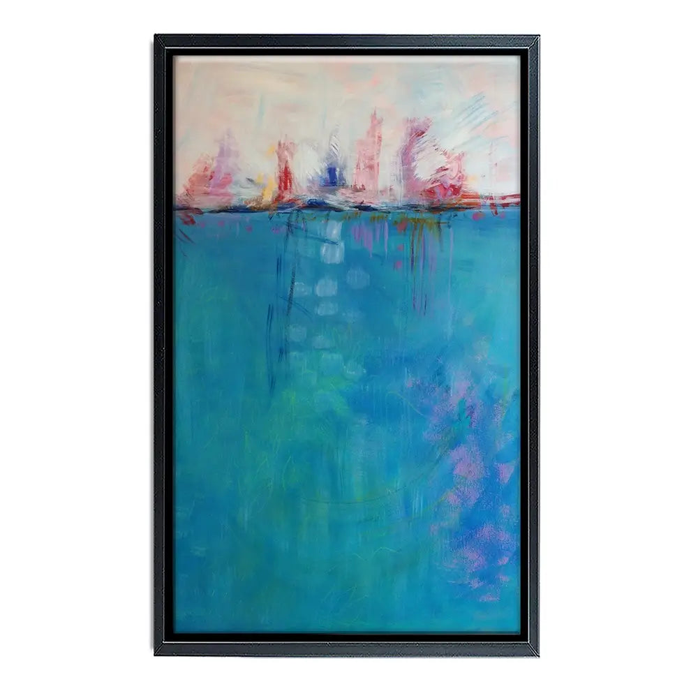 Cote D'Azure Canvas Print Cote D'Azure Canvas Print wall art product Jane Brookshaw