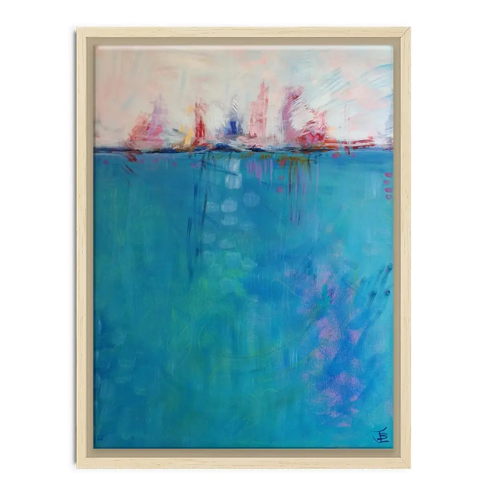 Cote D'Azure Canvas Print Cote D'Azure Canvas Print wall art product Jane Brookshaw