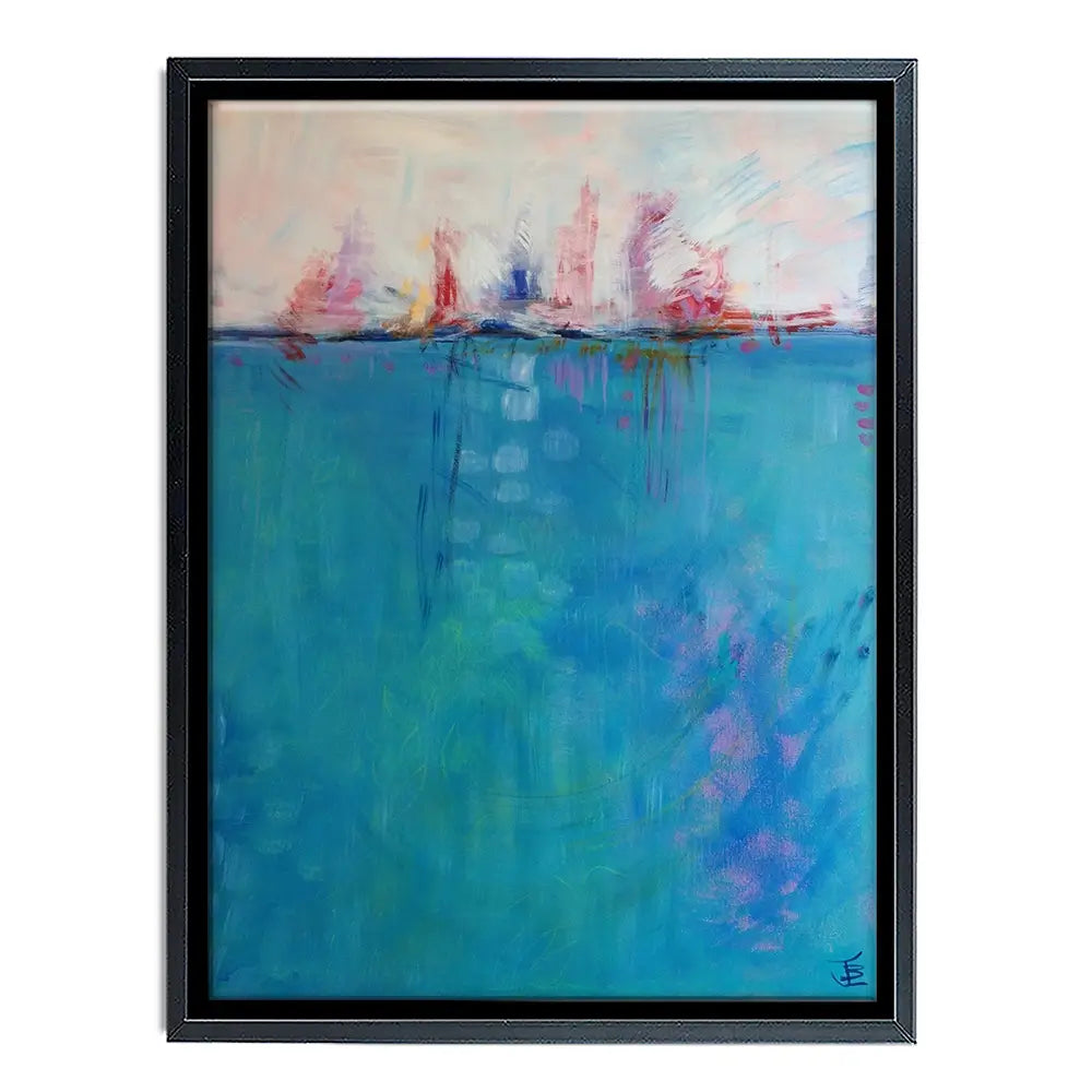 Cote D'Azure Canvas Print Cote D'Azure Canvas Print wall art product Jane Brookshaw