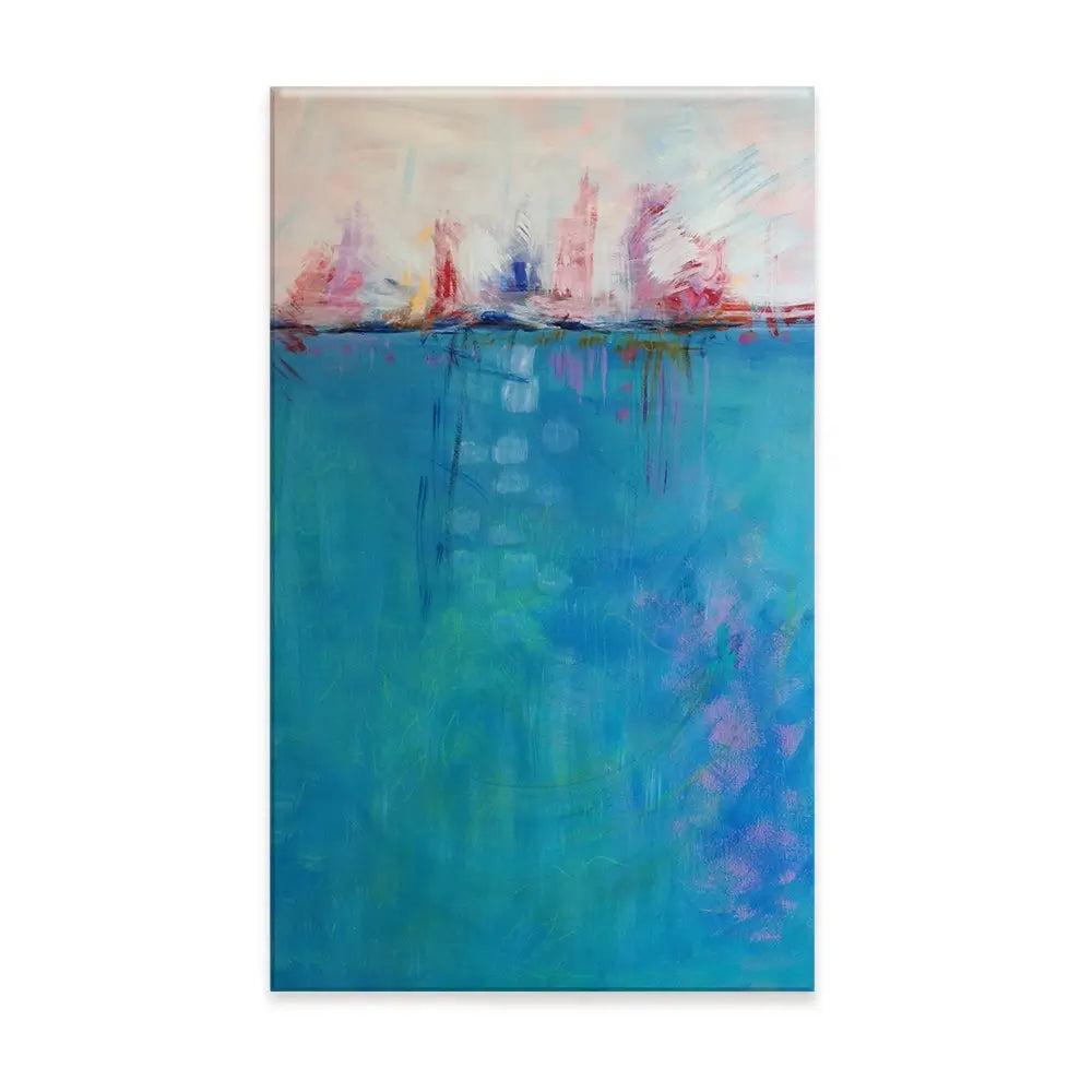 Cote D'Azure Canvas Print Cote D'Azure Canvas Print wall art product Jane Brookshaw