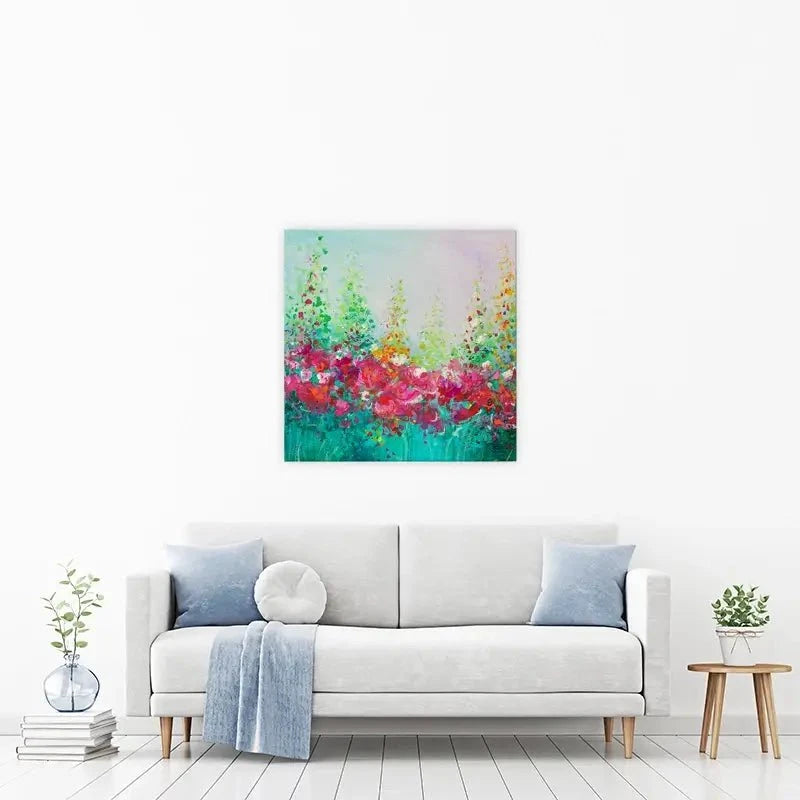 Cottage Garden Canvas Print Cottage Garden Canvas Print wall art product Jane Brookshaw