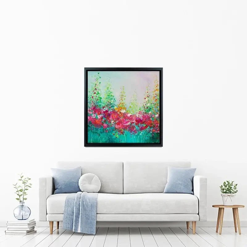 Cottage Garden Canvas Print Cottage Garden Canvas Print wall art product Jane Brookshaw