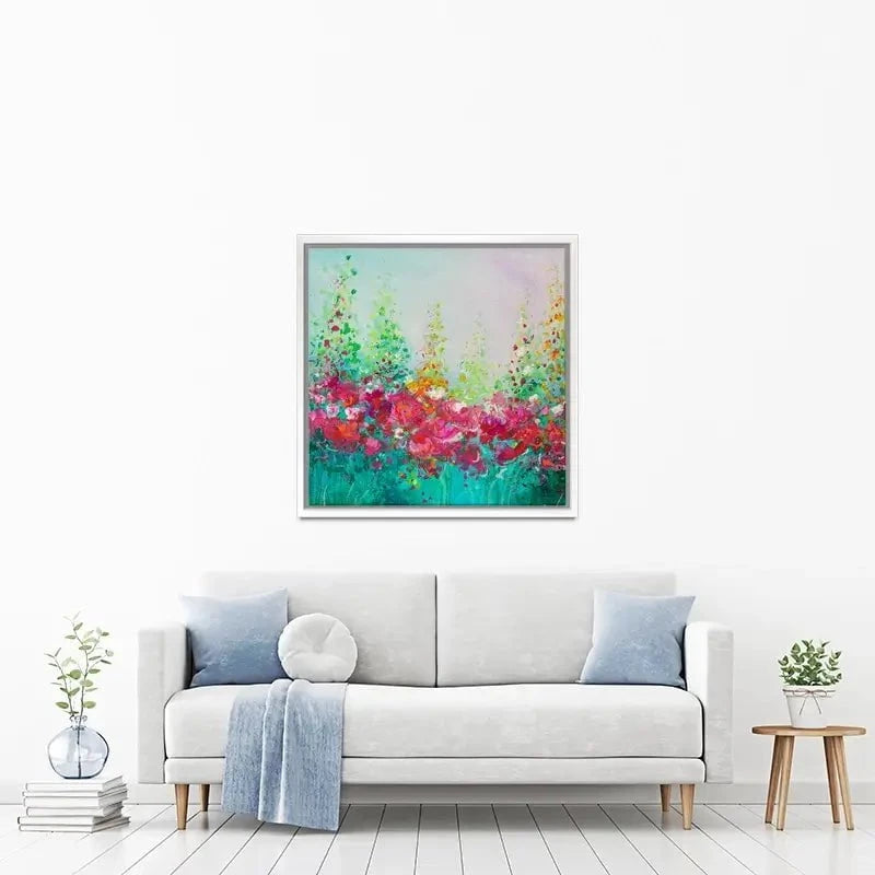 Cottage Garden Canvas Print Cottage Garden Canvas Print wall art product Jane Brookshaw