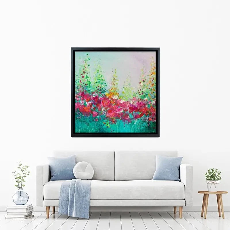 Cottage Garden Canvas Print Cottage Garden Canvas Print wall art product Jane Brookshaw