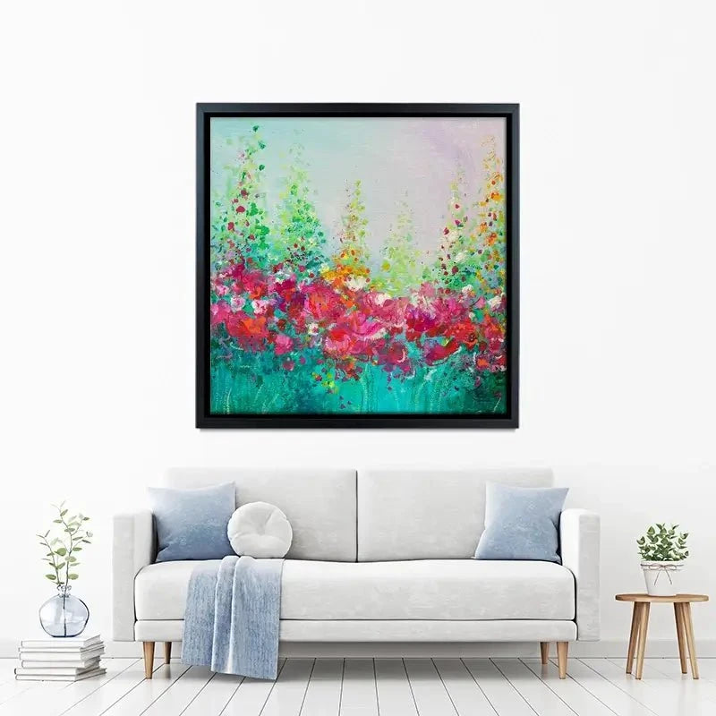 Cottage Garden Canvas Print Cottage Garden Canvas Print wall art product Jane Brookshaw